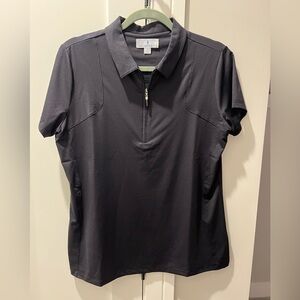 Sport Haley Black Golf Polo Size Large